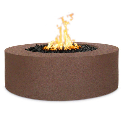 The Outdoor Plus TOP Fires 48x24 Round Steel Gas Fire Pit