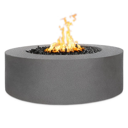 The Outdoor Plus TOP Fires 48x24 Round Steel Gas Fire Pit