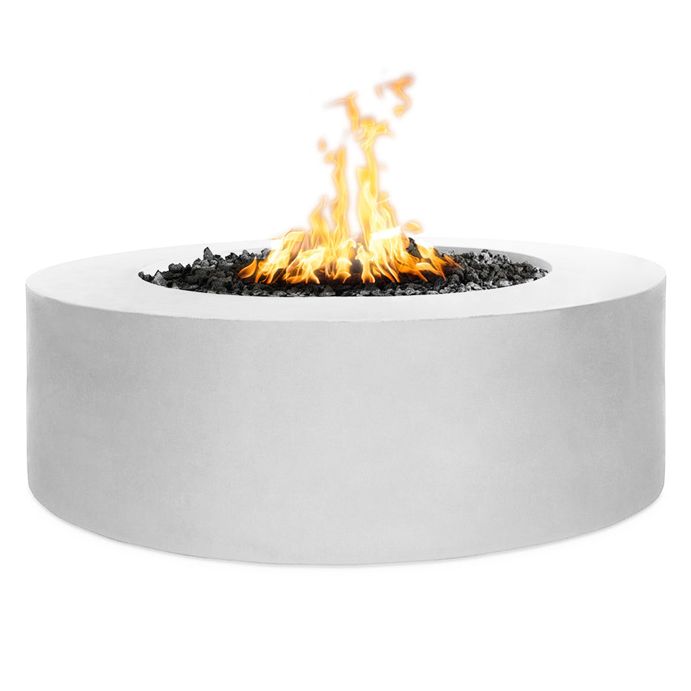 The Outdoor Plus TOP Fires 48x24 Round Steel Gas Fire Pit