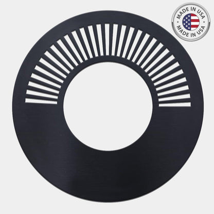 Arteflame Park Series — One-Piece CORTEN Grill 30″/40″ with Half Griddle & Grill