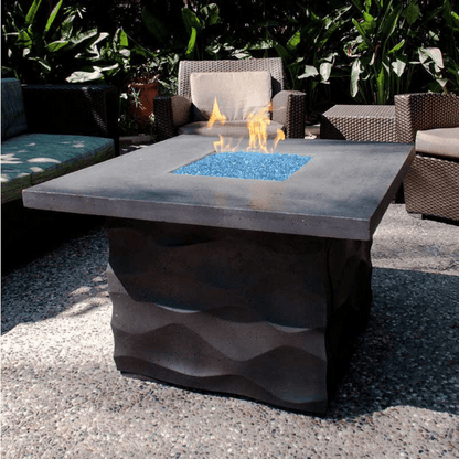 American Fyre Designs The Voro Square Fire Table 725-xx-11-M2xC