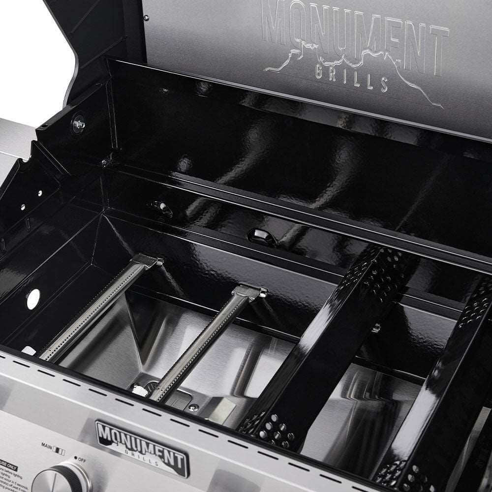 Monument Grills Denali 405 Stainless Smart Tech Propane Gas Grill