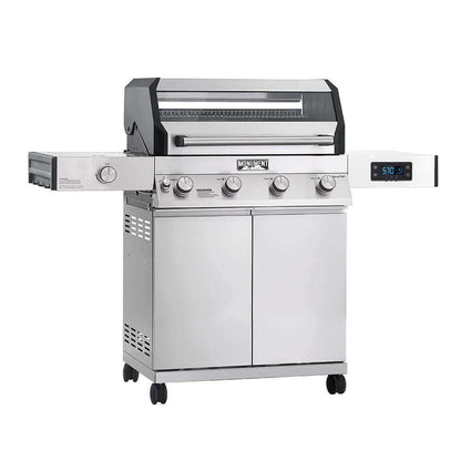 Monument Grills Denali 405 Stainless Smart Tech Propane Gas Grill