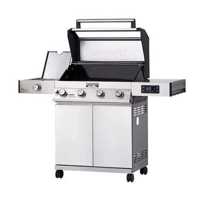 Monument Grills Denali 405 Stainless Smart Tech Propane Gas Grill