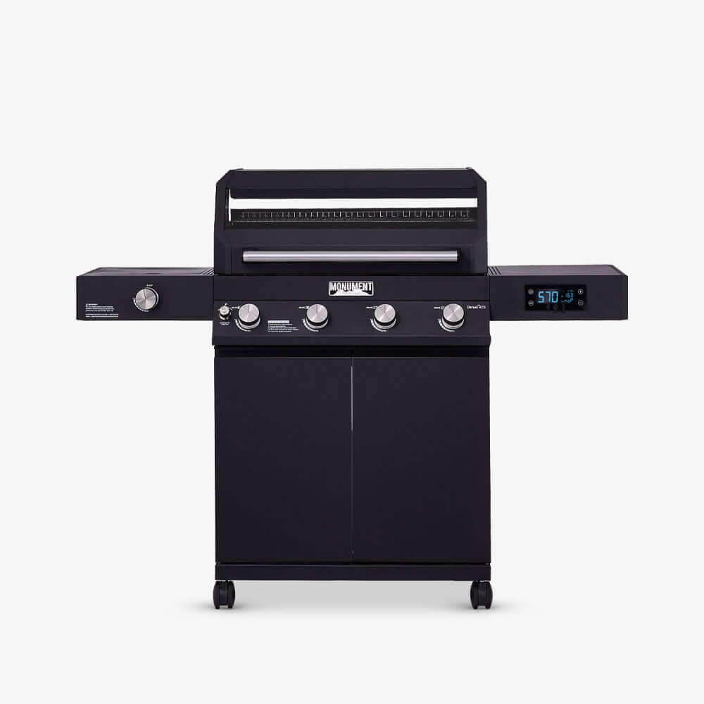 Monument Grills Denali 425 Black Smart Tech Propane Gas Grill