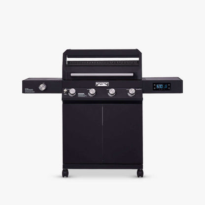 Monument Grills Denali 425 Black Smart Tech Propane Gas Grill