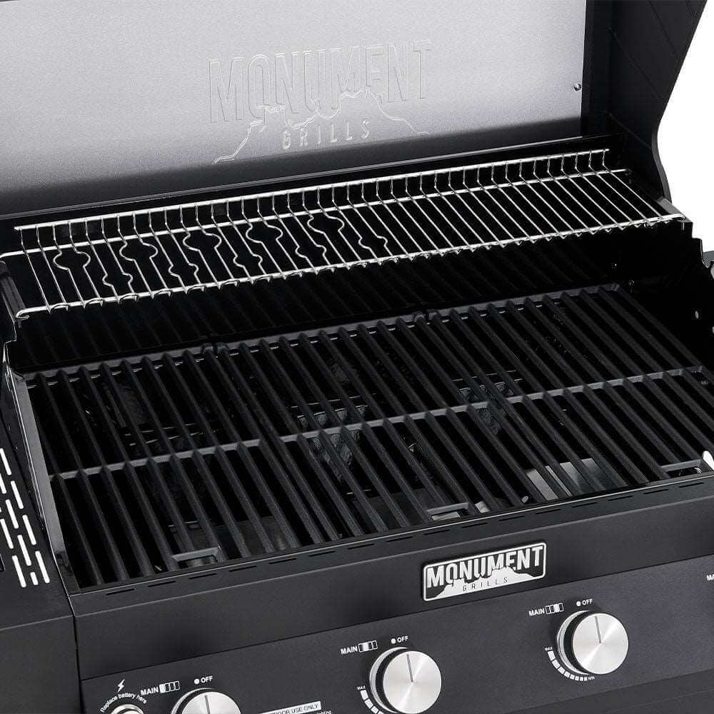 Monument Grills Denali 425 Black Smart Tech Propane Gas Grill