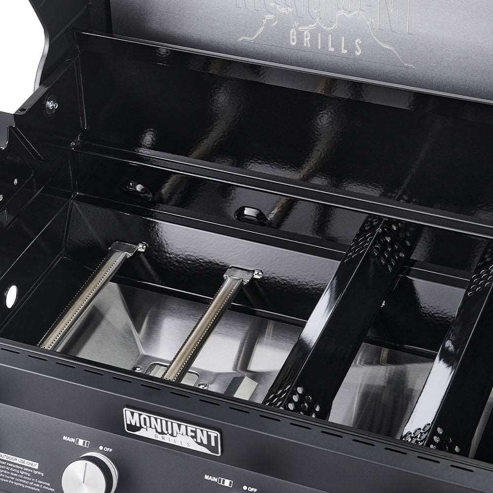 Monument Grills Denali 425 Black Smart Tech Propane Gas Grill