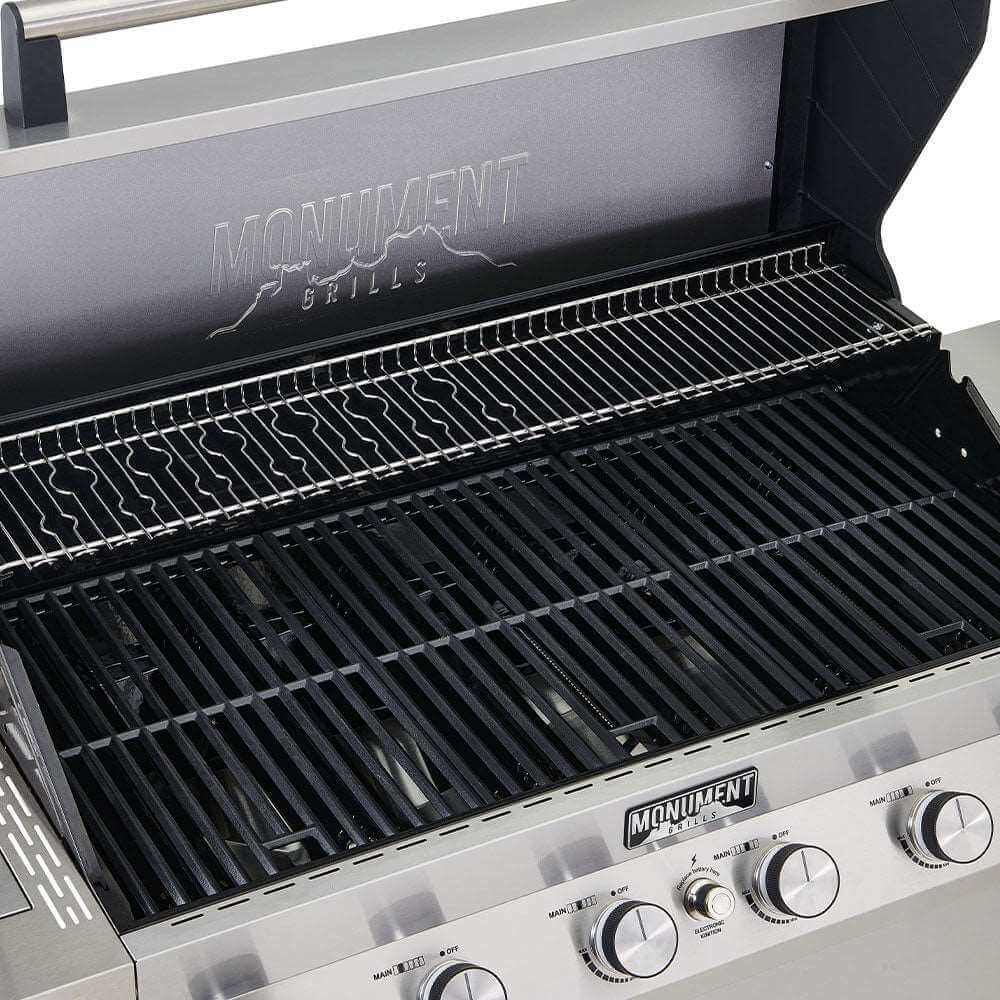Monument Grills Denali 605 Stainless Smart Tech Natural/Propane Gas Grill