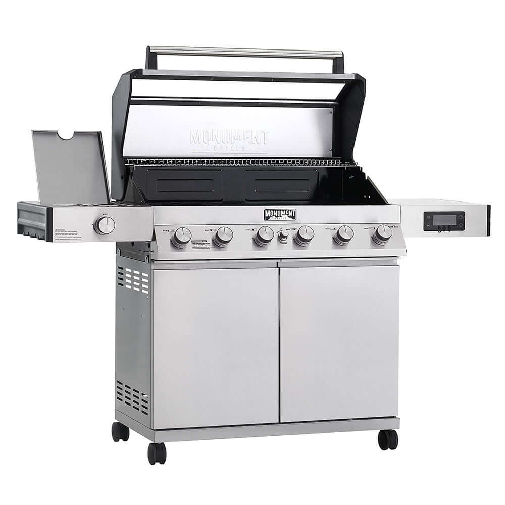 Monument Grills Denali 605 Stainless Smart Tech Natural/Propane Gas Grill