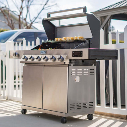 Monument Grills Denali 605 Stainless Smart Tech Natural/Propane Gas Grill