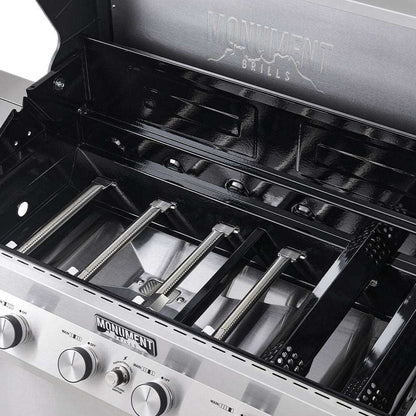 Monument Grills Denali 605 Stainless Smart Tech Natural/Propane Gas Grill