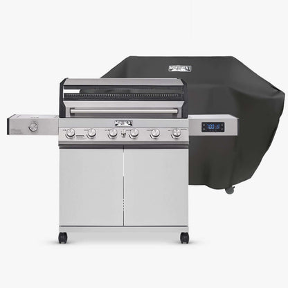 Monument Grills Denali 605 Stainless Smart Tech Natural/Propane Gas Grill