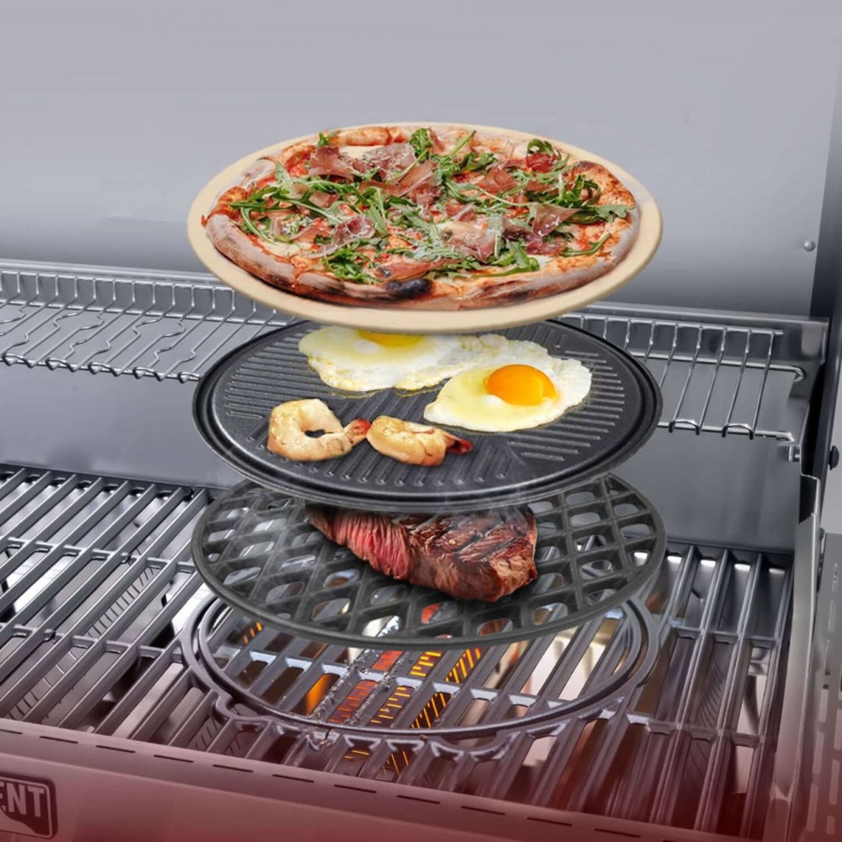 Monument Grills Denali 605Pro Stainless Smart Propane Gas Grill