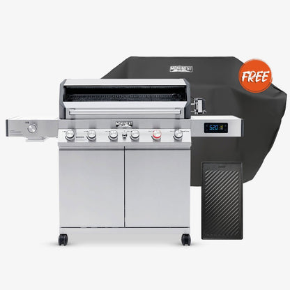 Monument Grills Denali 605Pro Stainless Smart Propane Gas Grill