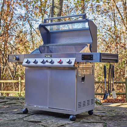 Monument Grills Denali 605Pro Stainless Smart Propane Gas Grill