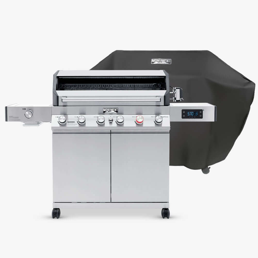 Monument Grills Denali 605Pro Stainless Smart Propane Gas Grill