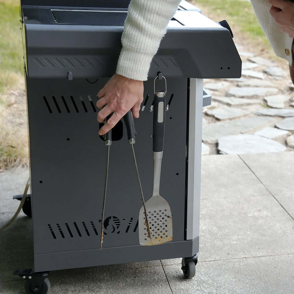 Monument Grills Eminence 405 Chic Clearview® Smart Stainless Gas Grill