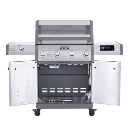 Monument Grills Eminence 405 Chic Clearview® Smart Stainless Gas Grill