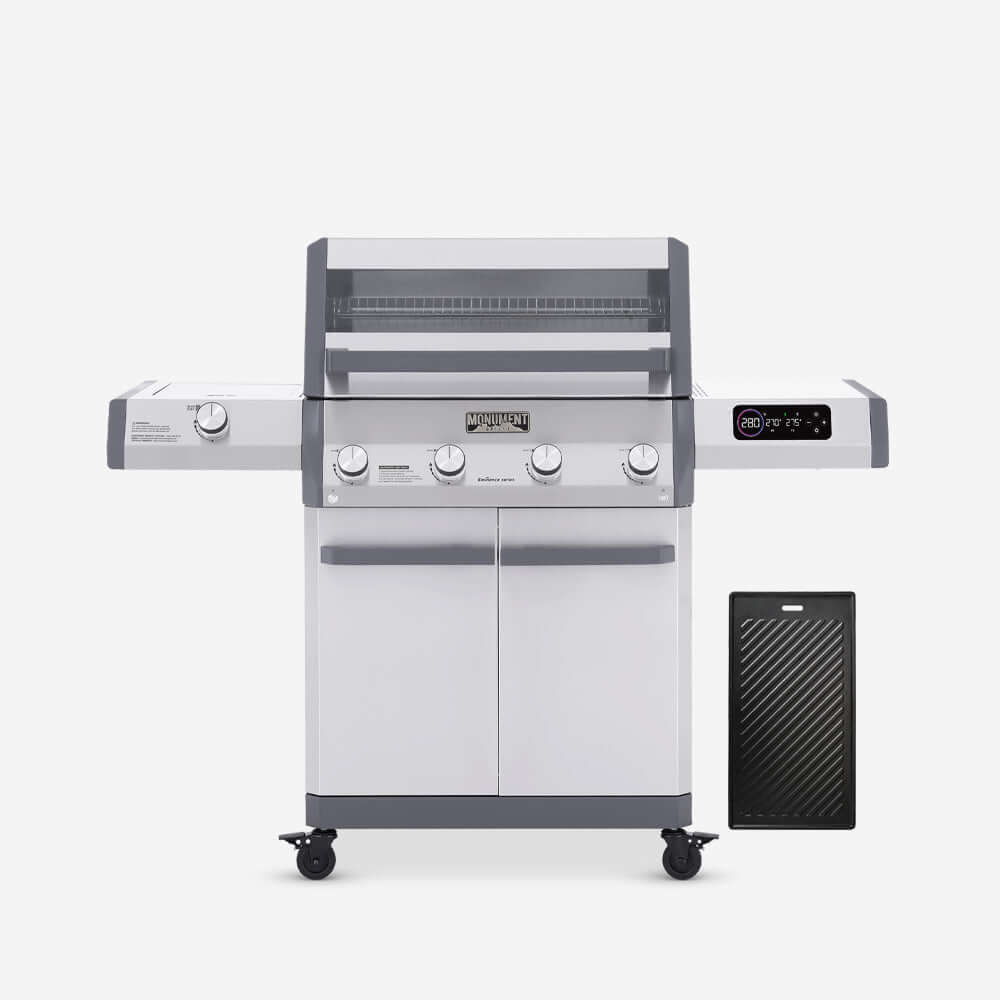 Monument Grills Eminence 405 Chic Clearview® Smart Stainless Gas Grill