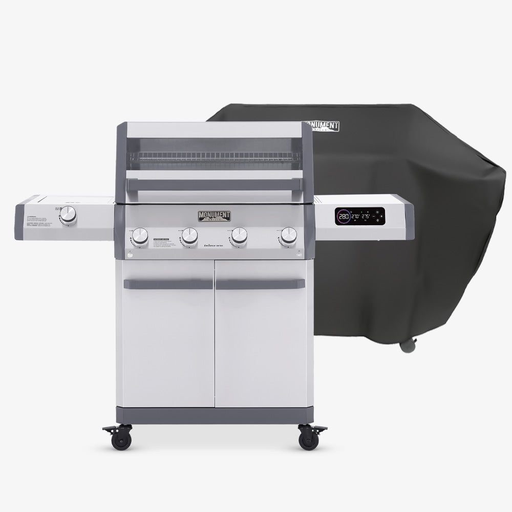 Monument Grills Eminence 405 Chic Clearview® Smart Stainless Gas Grill