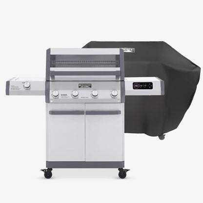 Monument Grills Eminence 405 Chic Clearview® Smart Stainless Gas Grill