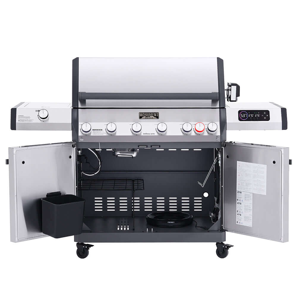 Monument Grills Eminence 605 Master Power Stainless Natural/Propane Gas Grill