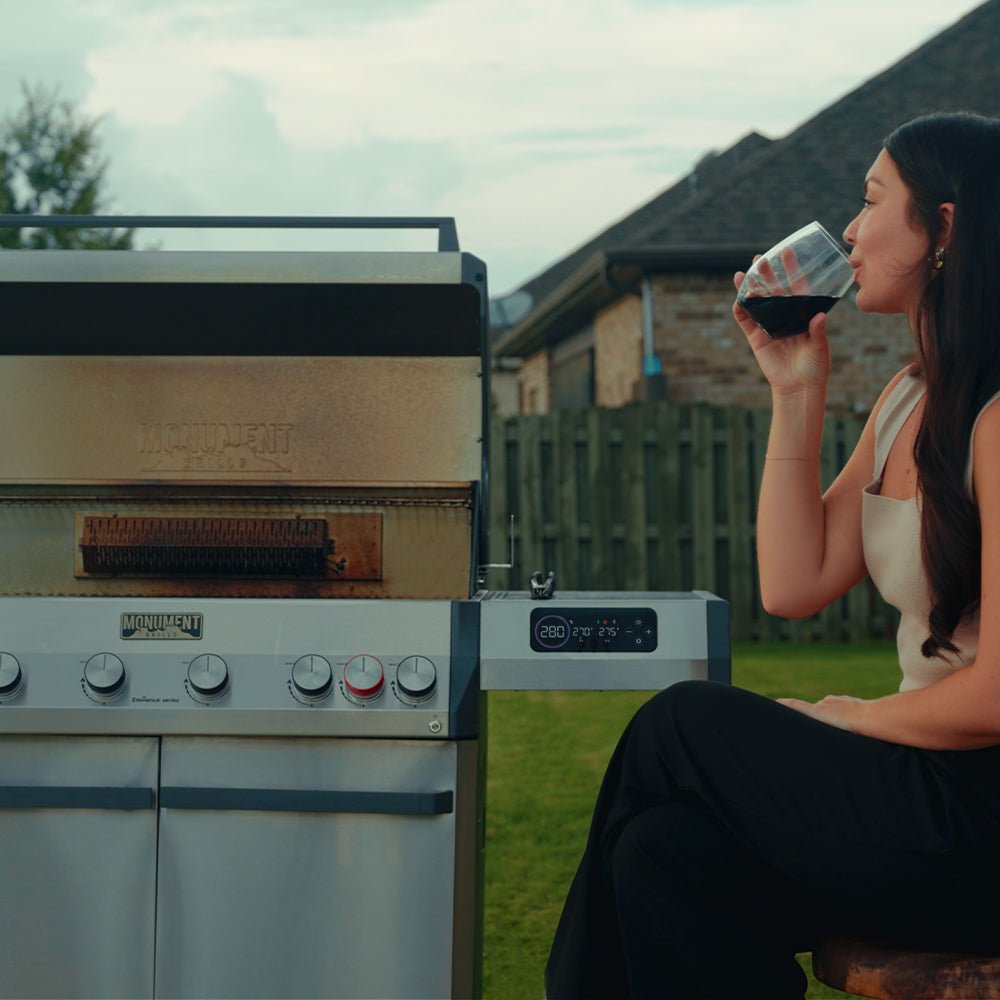 Monument Grills Eminence 605 Master Power Stainless Natural/Propane Gas Grill